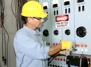 Electrician Working In Hazardous Location Safety