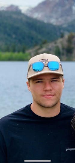 Cade Collins plans to reach his future goals by continuing his education through the company. Cade Collins plans to reach his future goals by continuing his education through the company.