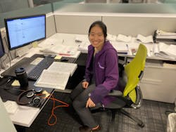 Lilly Vang performs electrical calculations, conducts site visits, and reaches out to vendors to review and write specifications.