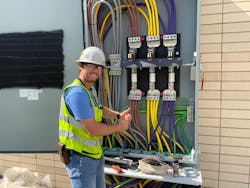 In his role, Richard Reeves has been able to work on a wide variety of project types, which challenges his Code and electrical knowledge and helps him to be a more well-rounded electrician.