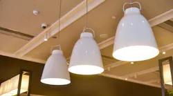 white pendant luminaries