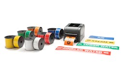 Safety Solution Labels Cotntinuous Printer