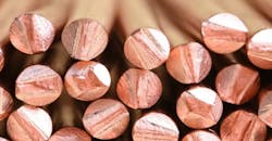 Photo 2. Wire and cable continue to see some of the biggest month-to-month (MTM) and year-over-year (YOY) price increases of any of the 20-plus product categories tracked by Electrical Marketing’s Electrical Price Index (EPI), a sister publication to EC&M. Photo 2. Wire and cable continue to see some of the biggest month-to-month (MTM) and year-over-year (YOY) price increases of any of the 20-plus product categories tracked by Electrical Marketing’s Electrical Price Index (EPI), a sister publication to EC&M.