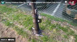 older installation with current code violations