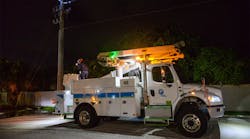 Florida Power and Light truck