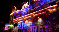 haunted house at carnival