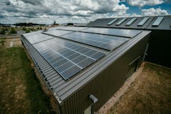Oregon Military Department Colonel James W. Nesmith Readiness Center microgrid PV array. Oregon Military Department Colonel James W. Nesmith Readiness Center microgrid PV array.