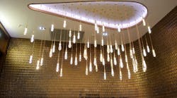 Led Lighting In Modern Commercial Building