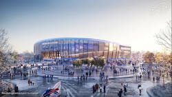 The NFL’s Buffalo Bills hope to move into a new $1.4-billion stadium by 2026. The NFL’s Buffalo Bills hope to move into a new $1.4-billion stadium by 2026.