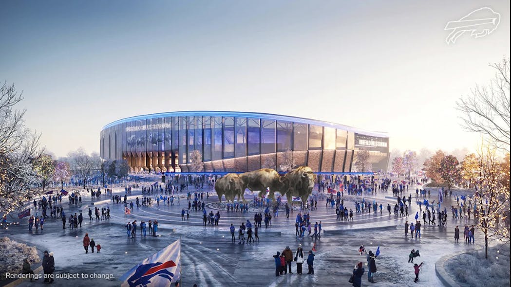The NFL&rsquo;s Buffalo Bills hope to move into a new $1.4-billion stadium by 2026.