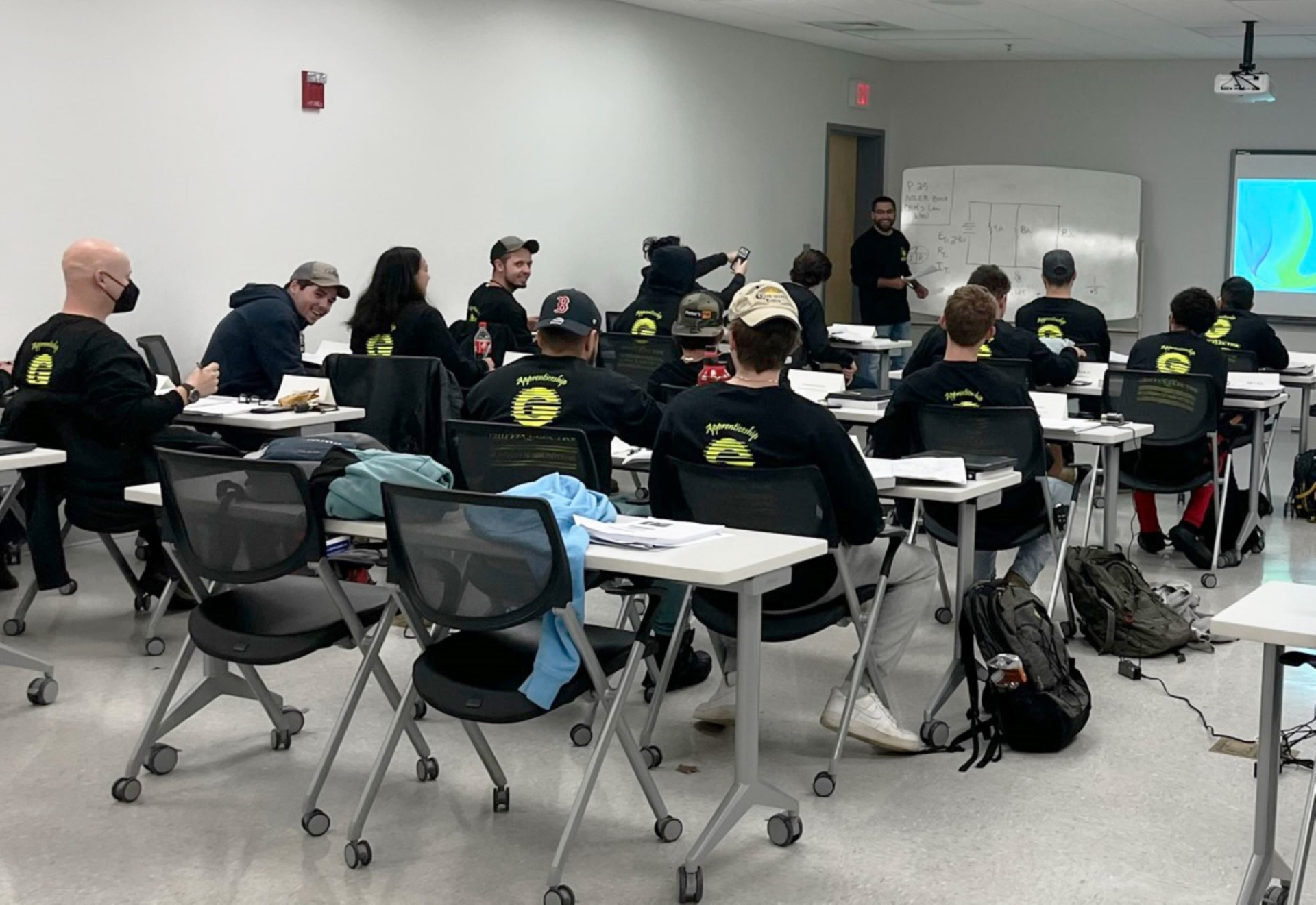 Griffin Electric's Apprenticeship Training Program offers classroom and hands-on instruction in its 27,500 sq ft of dedicated training space.