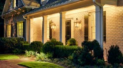 Outdoor lighting can make your customer&rsquo;s homes look good and feel safe.