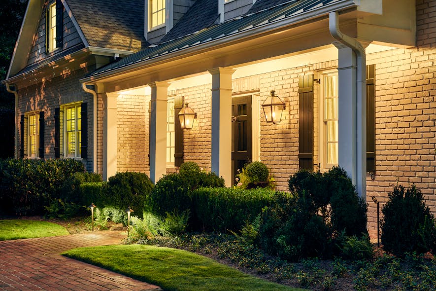 Outdoor lighting can make your customer&rsquo;s homes look good and feel safe.