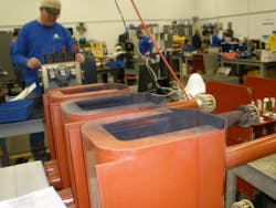 Photo 6. This image shows the aftermath of what happens when a vacuum bottle fails. Photo 6. This image shows the aftermath of what happens when a vacuum bottle fails.