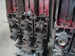 Photo 8. Note the results of serious maintenance neglect. Photo 8. Note the results of serious maintenance neglect.