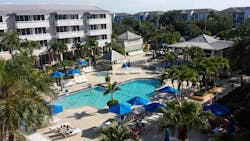 Photo 2. The shot shows a permanently installed pool constructed in the ground capable of holding water at a depth greater than 42 in. Photo 2. The shot shows a permanently installed pool constructed in the ground capable of holding water at a depth greater than 42 in.