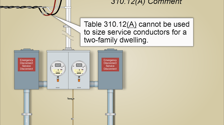 Code Q&A: Service and Feeder Conductor Sizing Requirements for Dwelling ...