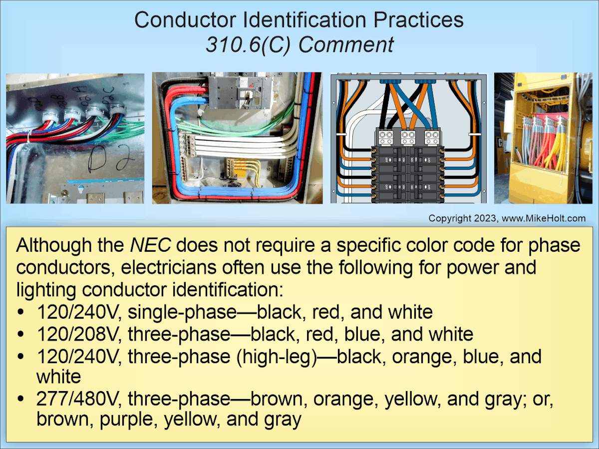 Code Q&A NEC Requirements for Conductor Identification EC&M