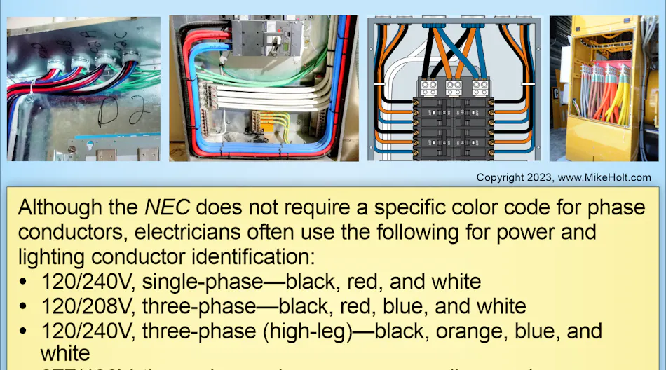 Code Q&A: NEC Requirements for Conductor Identification | EC&M