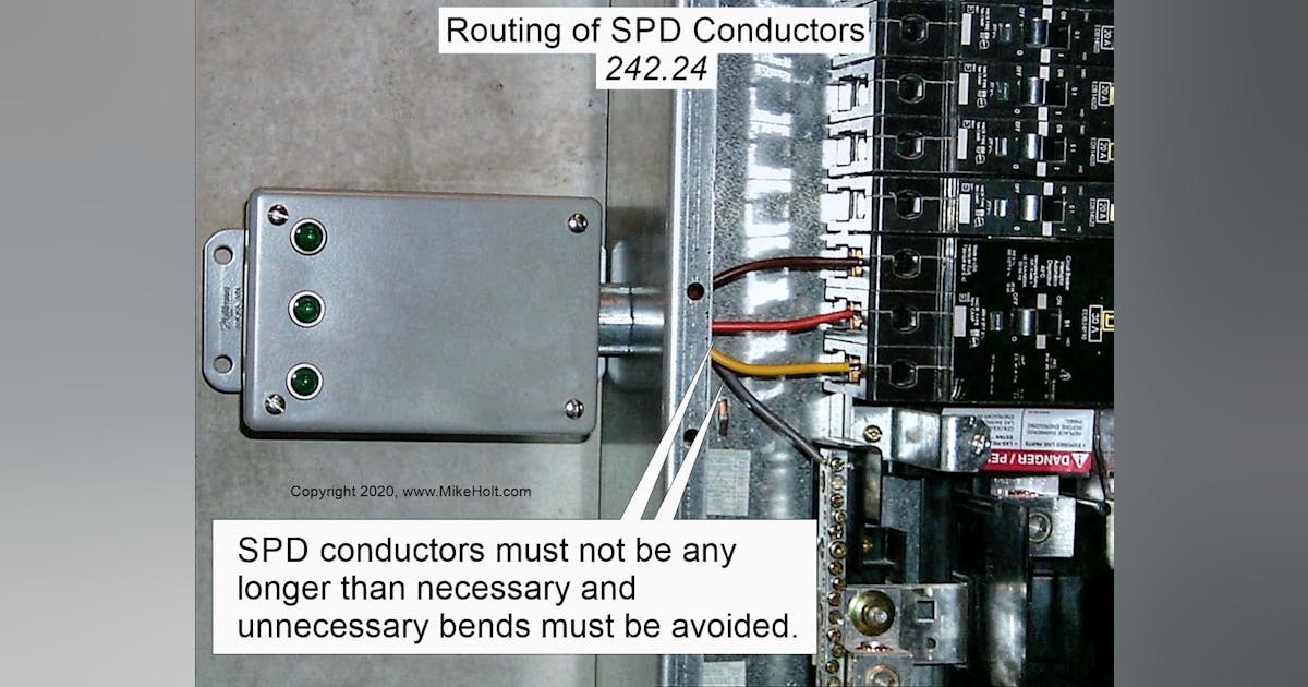 NEC Requirements for Overvoltage Protection | EC&M NEC Requirements for Overvoltage Protection | EC&M