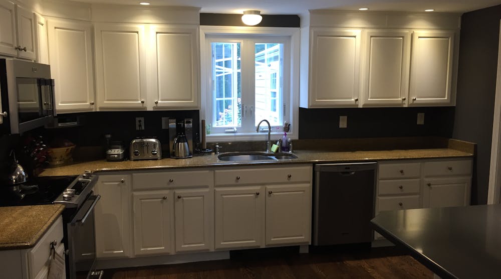 countertop in kitchens with receptacles installed on wall