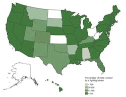 map of states covered by a lighting rebate map of states covered by a lighting rebate