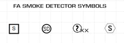 Smoke Detector Symbols Smoke Detector Symbols