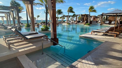 swimming pool at a resort