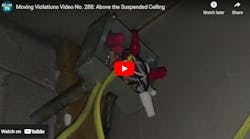 Moving Violations Video No. 288: Above the Suspended Ceiling