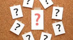 question mark cards on board