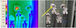 Infrared scanning for power quality problems