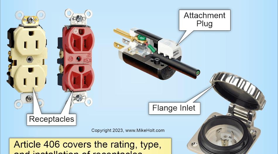 NEC Requirements for Receptacles EC M