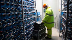 Photo 1. Wearing the correct PPE ensures the safety of testing personnel. Photo 1. Wearing the correct PPE ensures the safety of testing personnel.