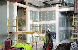 Photo 2. Don't let your job site become an equipment parking lot. Photo 2. Don't let your job site become an equipment parking lot.