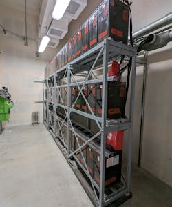 This battery room backs up DC power for internal plant critical infrastructure in case of loss of power from the plant&rsquo;s generation and external grid. Completed by Stanley Consultants, this job was part of the Colorado Springs Utilities Modernization Project.