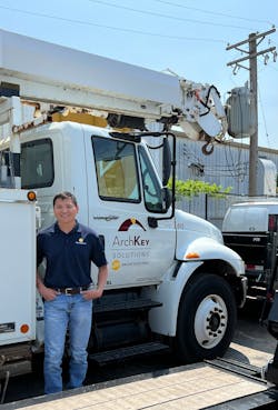 Spencer King has managed seven of the substation sites for the Southern Illinois Reliability Project for Ameren since the project’s inception in 2019. Spencer King has managed seven of the substation sites for the Southern Illinois Reliability Project for Ameren since the project’s inception in 2019.