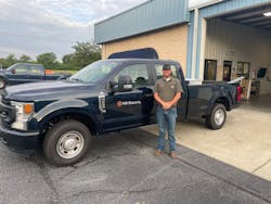 Jordan Latimer enjoys the constant variation of his job and what he accomplishes at the end of each work day. Jordan Latimer enjoys the constant variation of his job and what he accomplishes at the end of each work day.