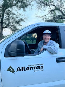 Patrick Locke’s duties as a foreman include operating equipment, running conduit, pulling wire, installing lights, and terminating panels. Patrick Locke’s duties as a foreman include operating equipment, running conduit, pulling wire, installing lights, and terminating panels.
