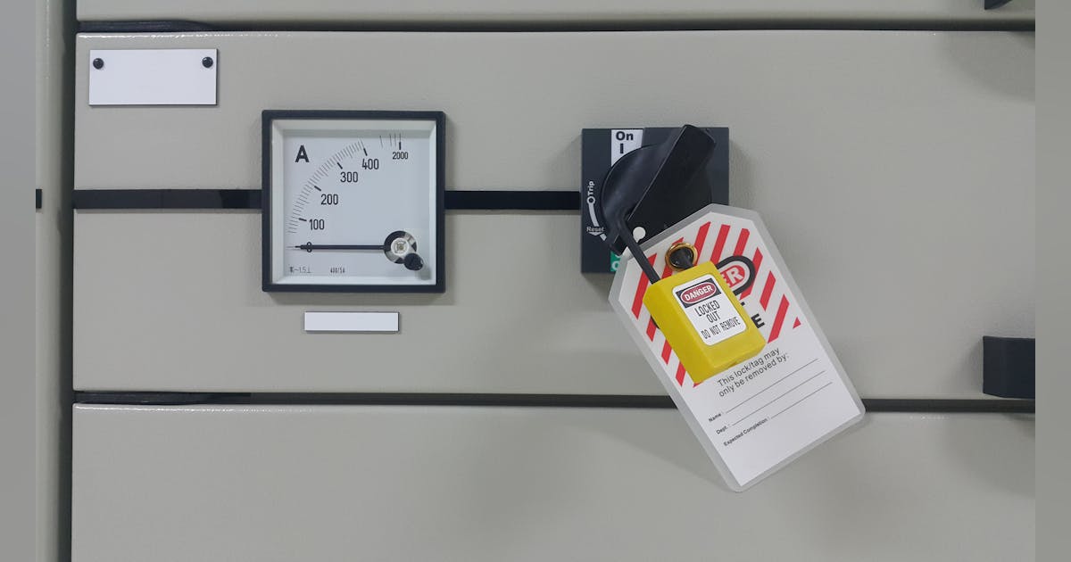 NFPA 70E: Electrical Safety — Lockout/Tagout Procedure Development | EC&M