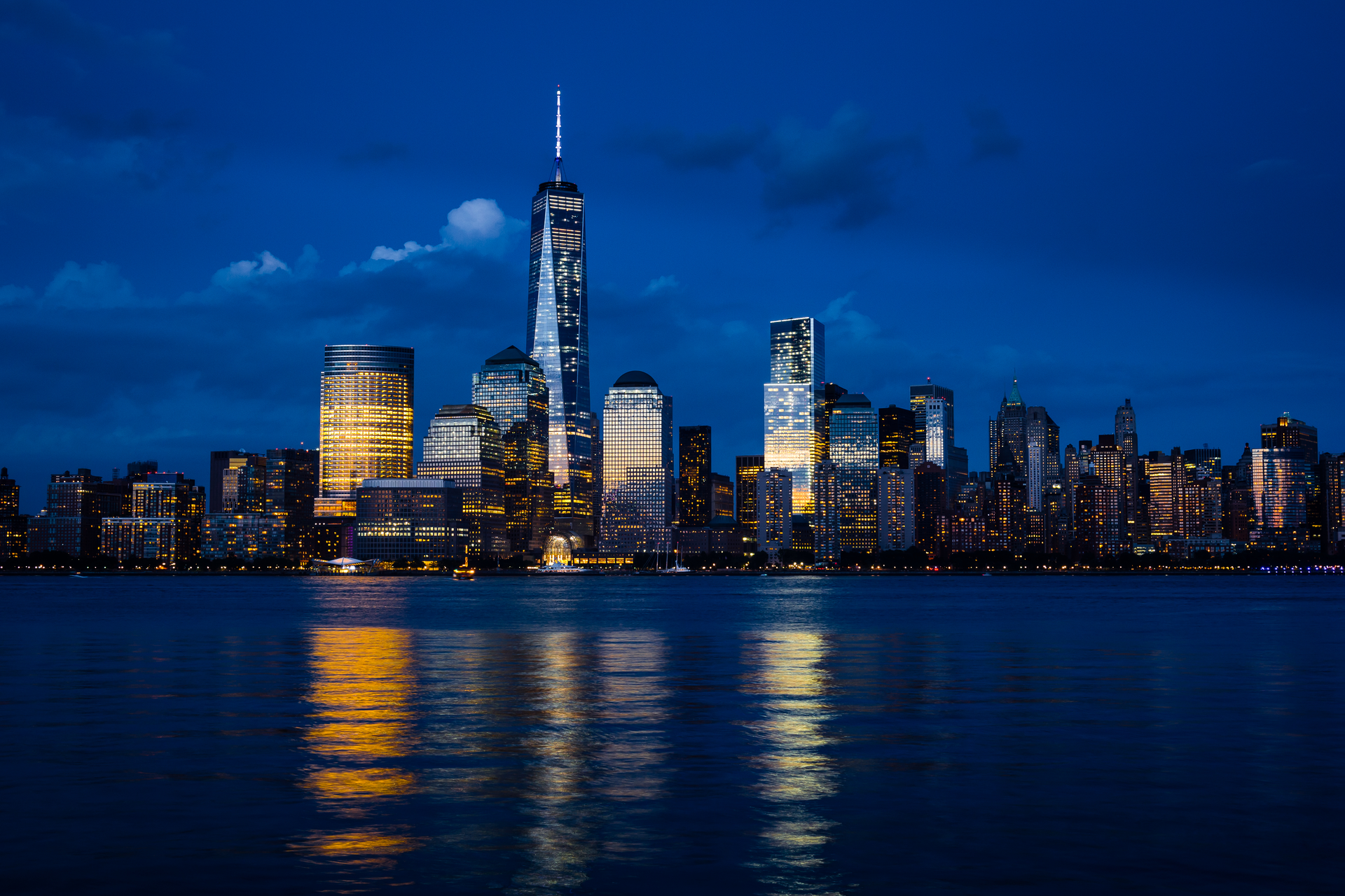 new york at night