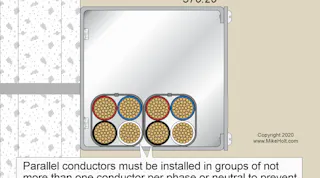 Code Q&A: NEC Requirements for Installing Conductors in Parallel Inside ...