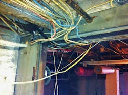 haphazard basement wiring haphazard basement wiring