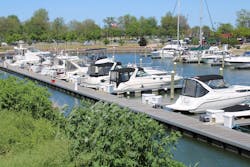 Section 555.35 governs the electrical safety of marinas, boatyards, floating buildings, docking facilities, and similar installations as it relates to electric shock.
