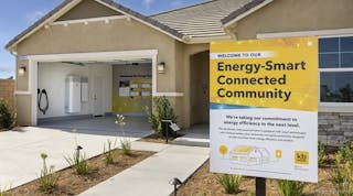 This is a model home at the Shadow Mountain development in Menifee, Calif. This is a model home at the Shadow Mountain development in Menifee, Calif.