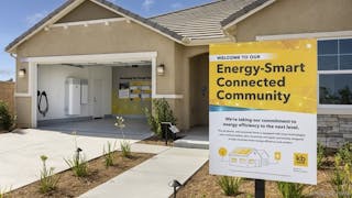 This is a model home at the Shadow Mountain development in Menifee, Calif. This is a model home at the Shadow Mountain development in Menifee, Calif.