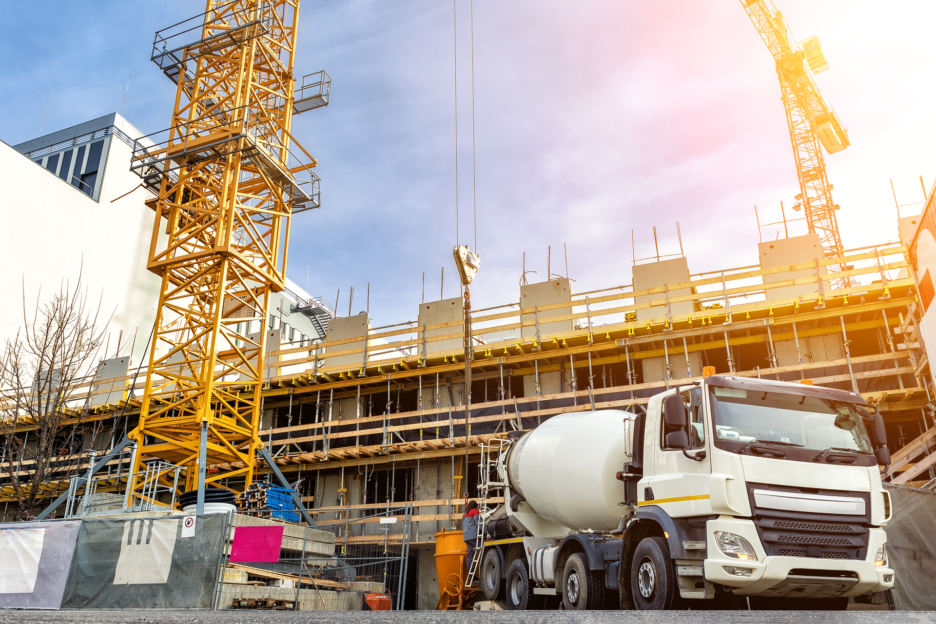 commercial construction site