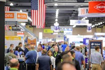 Packed show floor at NECA Philadelphia 2023 Convention &amp; Trade Show
