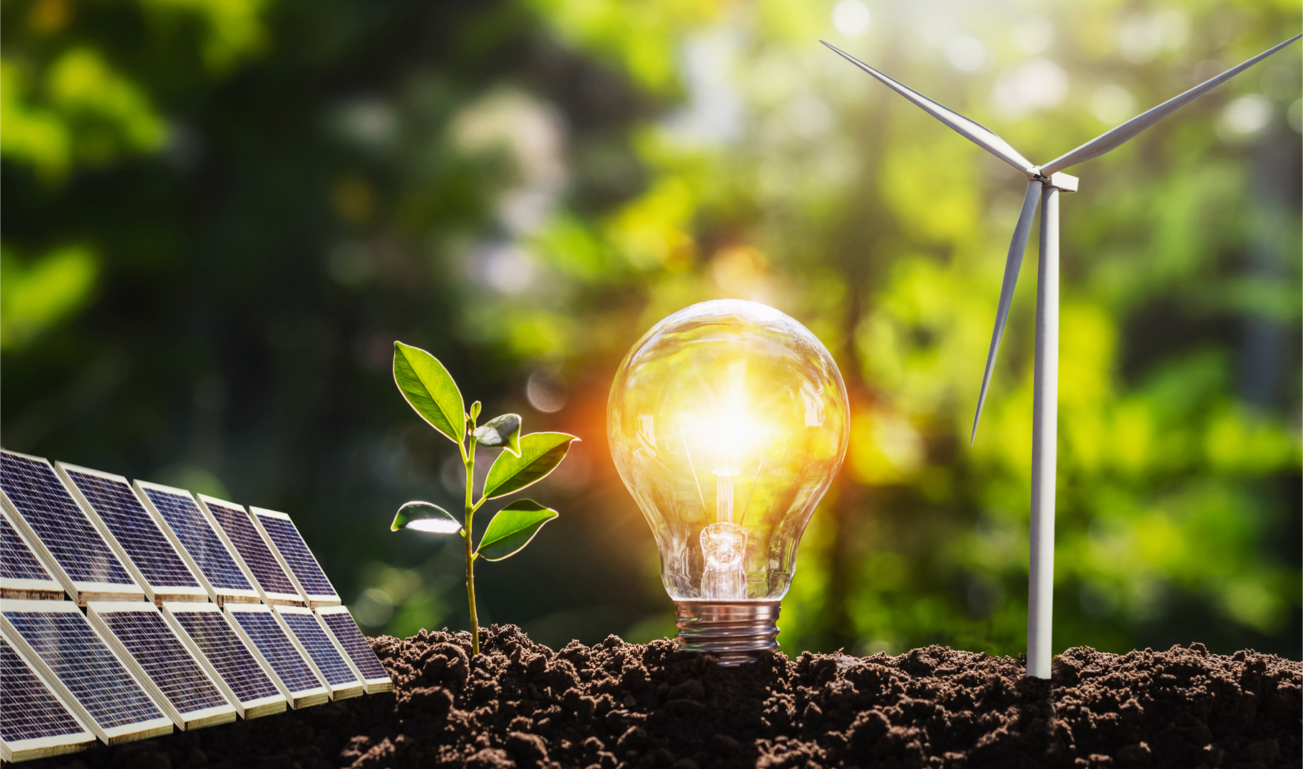 clean energy concept