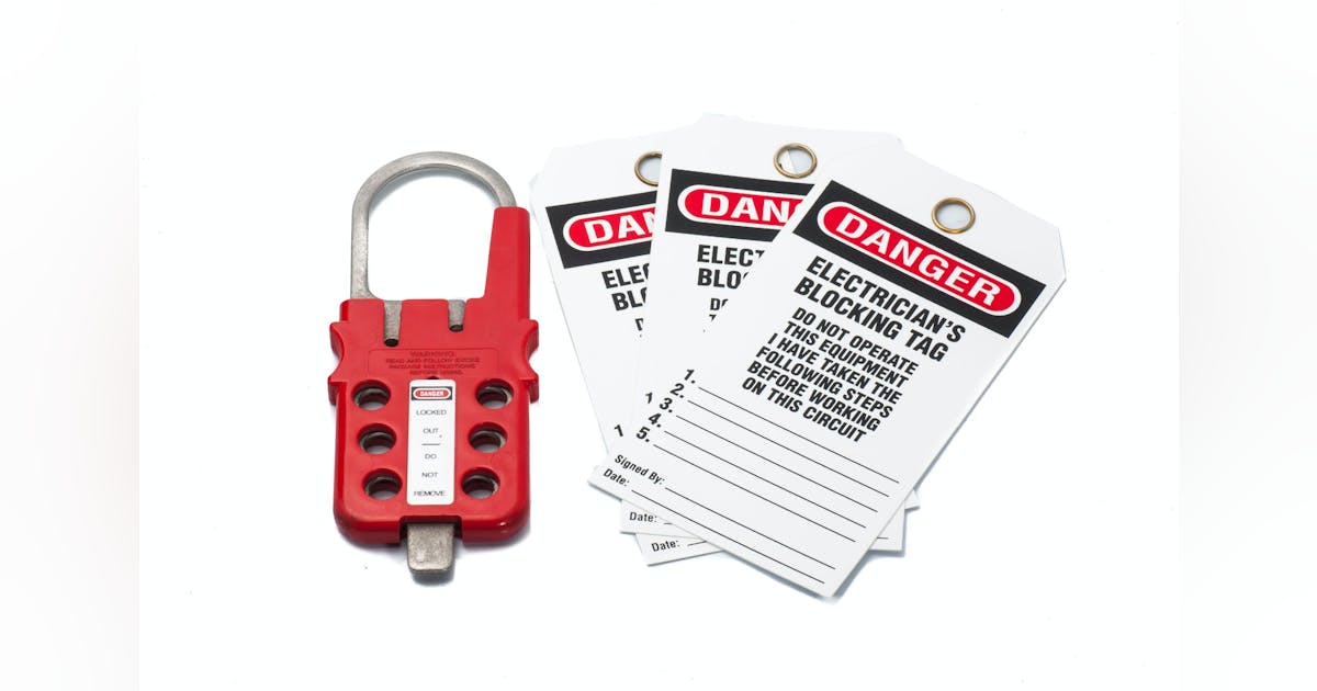 NFPA 70E: Electrical Safety — Identifying Lockout/Tagout Devices | EC&M