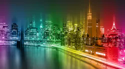 colorful new york city